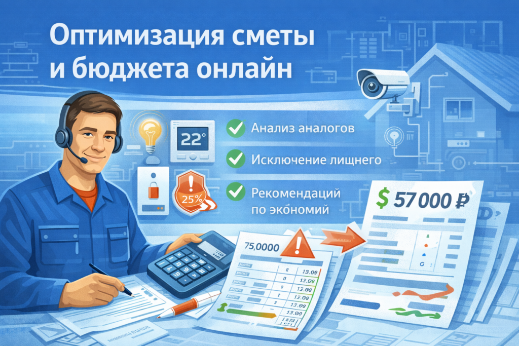 Оптимизация сметы и бюджета