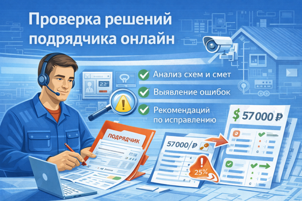 Проверка решений подрядчика
