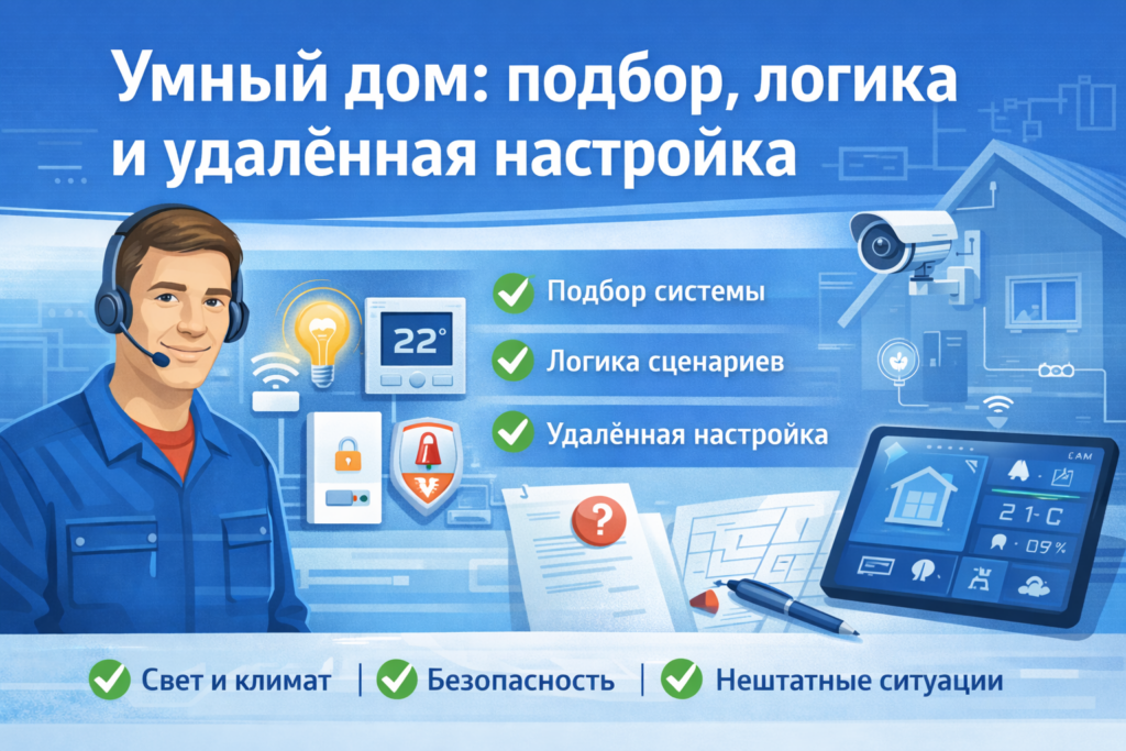 Умный дом,подбор