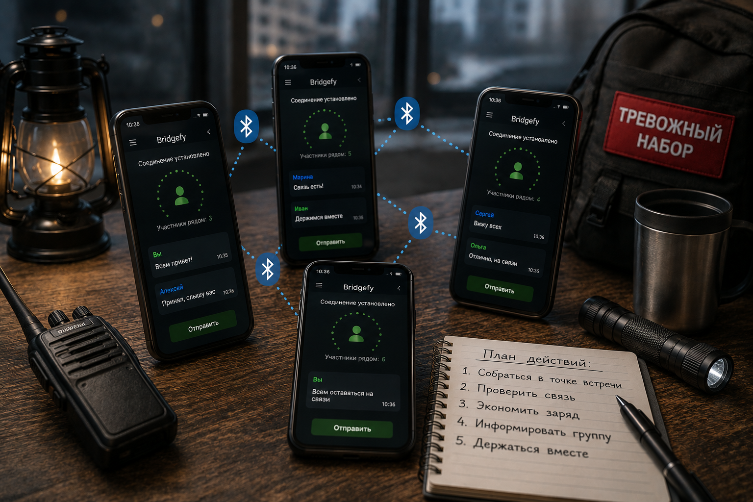 Мессенджеры без интернета