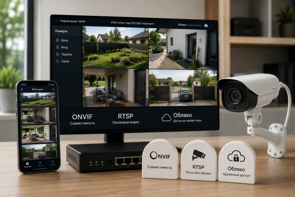 onvif, rtsp и облако камеры